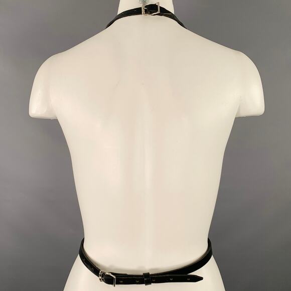 ZANA BAYNE Size XS Black Studded Leather Harness - Picture 3 of 4